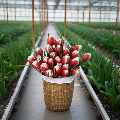 Красно-белый